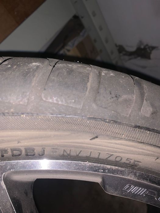 Пролам от Мерса с дисками