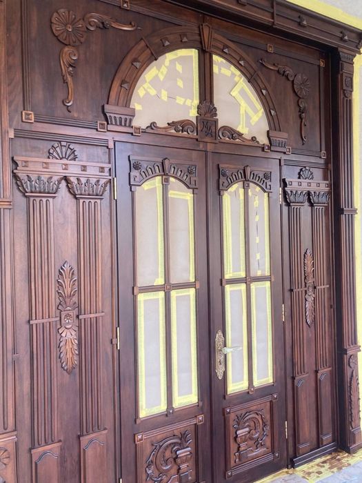 Реставрация железных и межкомнатных дверей