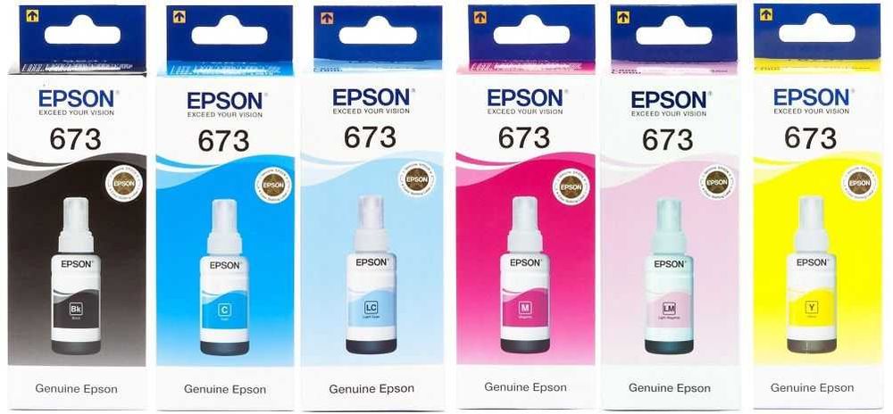 Epson ink 673  краска-чернила