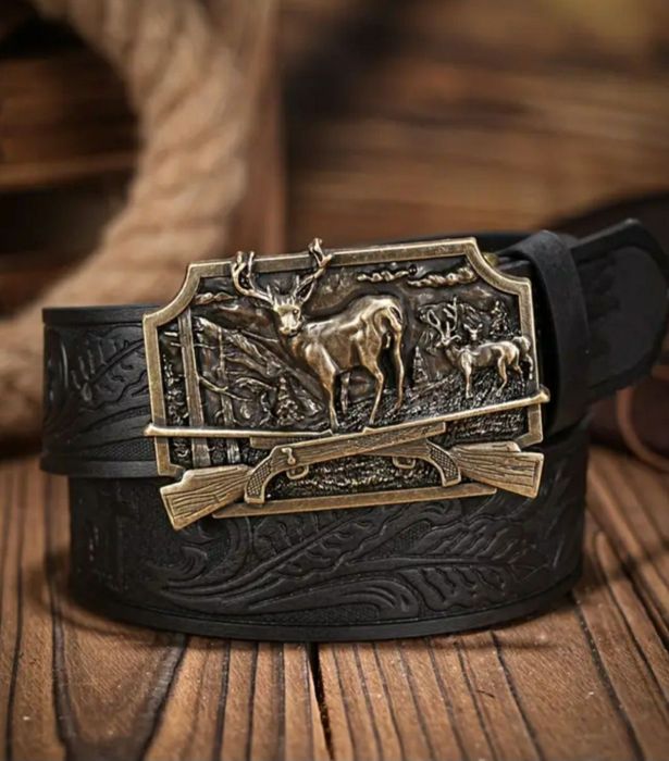 Curea vanator plus portofel cadou.