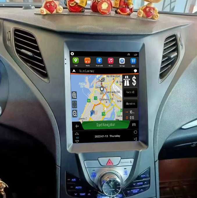 HYUNDAI AZERA 2011/2012 9.7'' андроид навигация, 9805