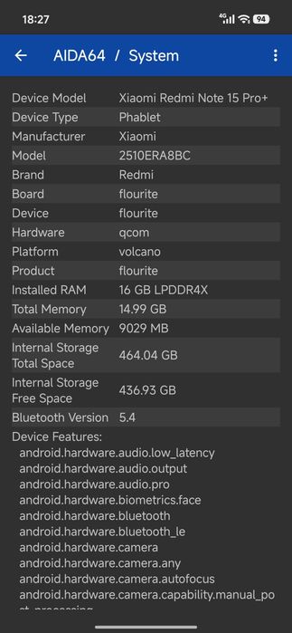 Redmi note 15pro plus 16/512gb