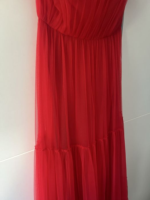 Rochie ocazie rosie marime S - Vera Wang !