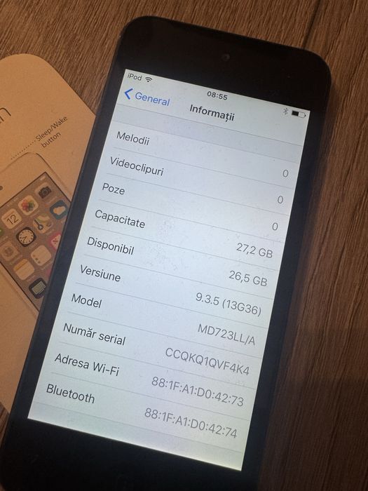 Ipod touch gen 5 de 32 gb