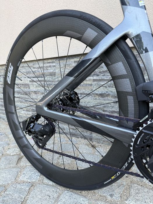 Шосеен карбонов велосипед Canyon AXS SRAM FORCE размер: 28/XS