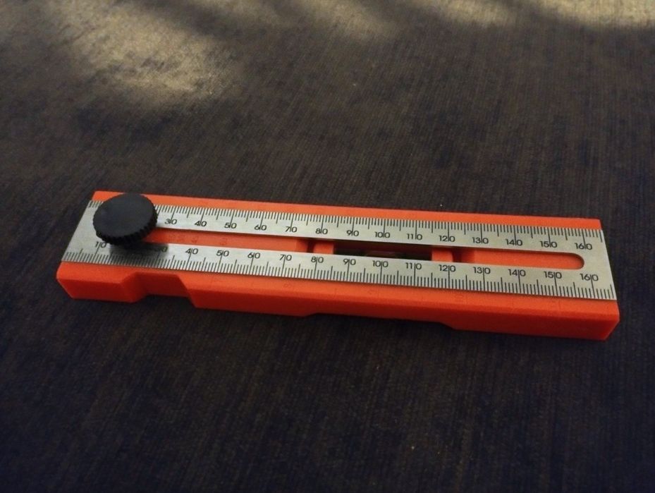 Разметочная линейка, мебельщика