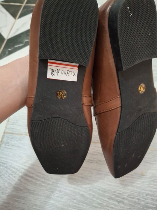 Новый лофер кожаный