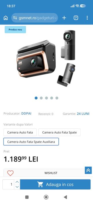 Camere video Ddpai Z60 Pro