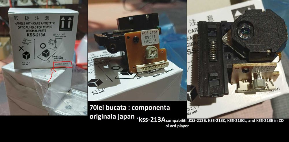 unitate laser ptr cd player si vcd