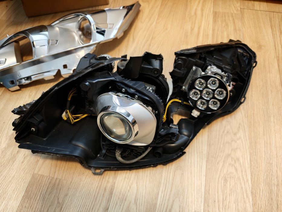 Части за Би-Ксенон LED фар Peugeot 508 (2011-2014) – ЛЯВ + Чисто ново стъкло