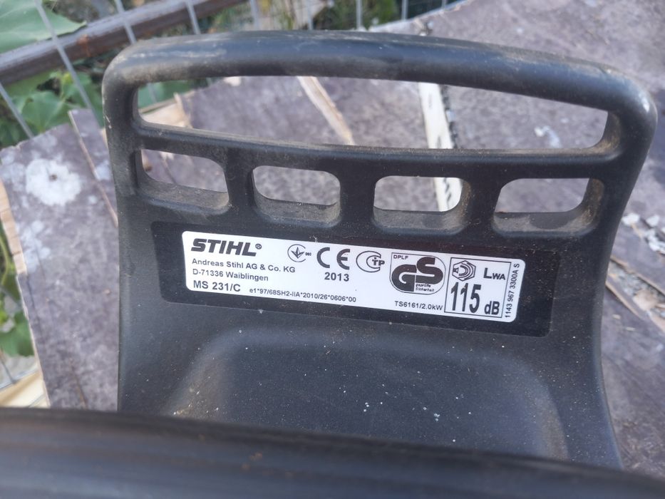 Drujba stihl ms 231