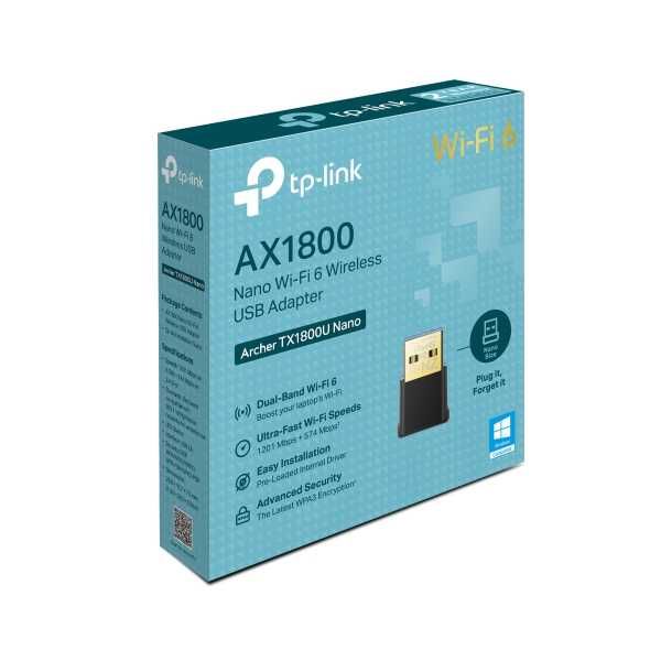 TP-Link Archer TX10UB Nano/1800U/TX1U/20E/30U/35U/55E USB-адаптер