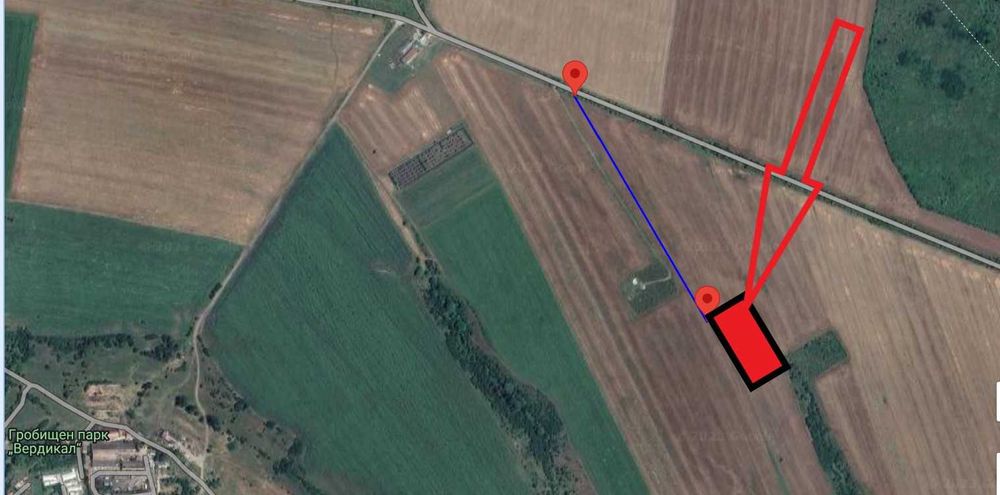парцел  в гр. Бакия с Вердикал с площ 13 200 кв. м