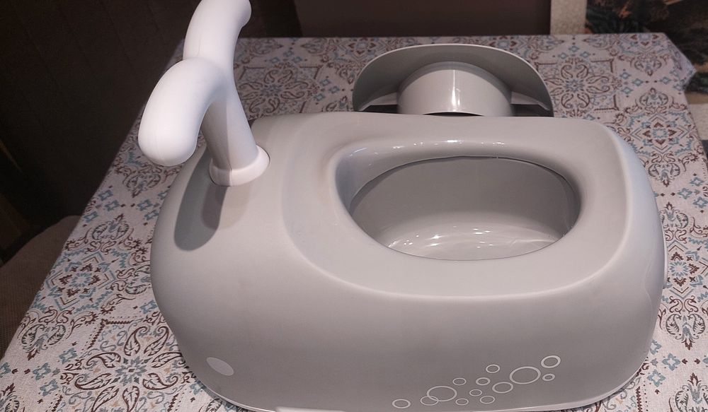 Бебешко гърне сиво