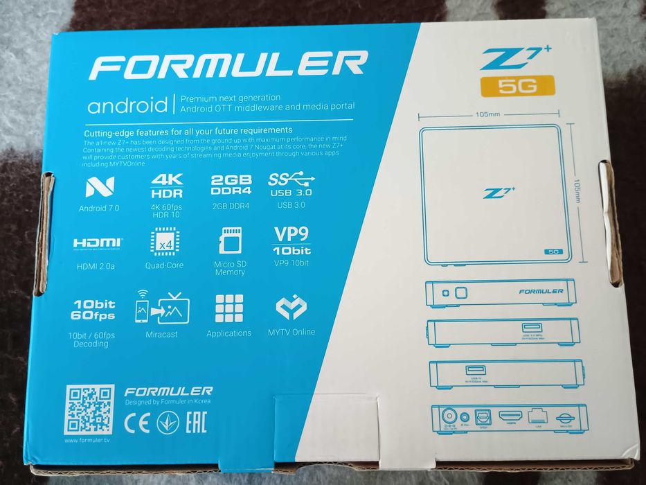TV Box Formuler z7+ 5G