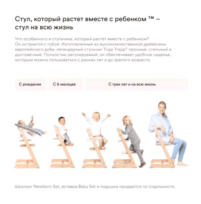 СТУЛ STOKKE Tripp Trapp (оригинал)