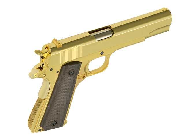 PISTOL  Green GAS BLOWBACK   C O L T 1911 - CUTIE inclusa airsoft