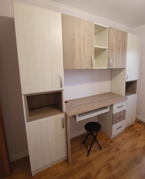 Set Dulapuri Verticale + Corp Suspendat + Masa PC / Dormitor Camera ZI