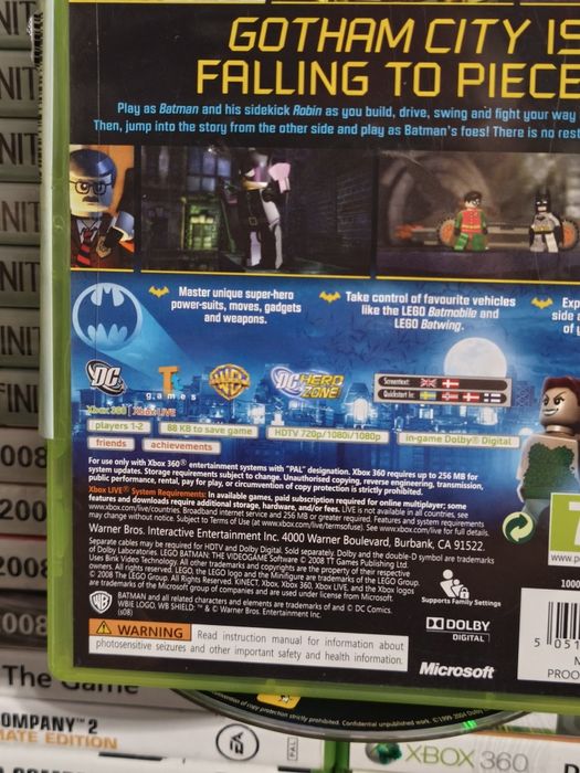 Joc/jocuri Lego Batman Videogame Xbox360/Xbox One original