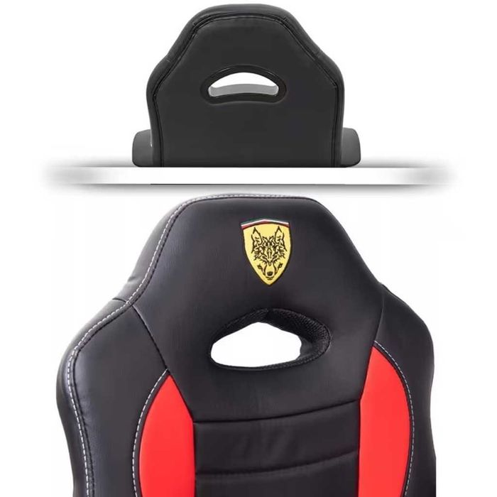 Детски геймърски офис стол – Спортен дизайн, ергономичен и регулируем