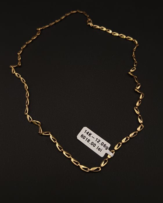 Lanț Unisex Aur 14K 12,06 gr