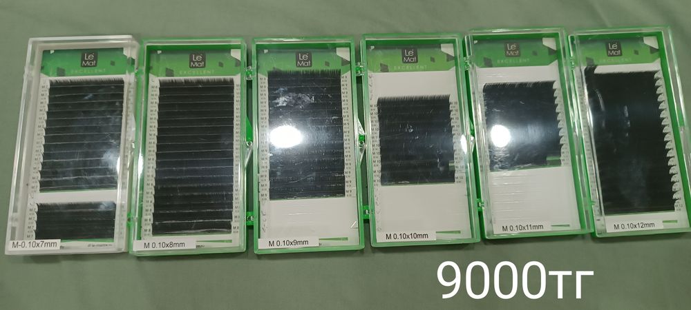 Ресницы для наращивания, изгибы М и С