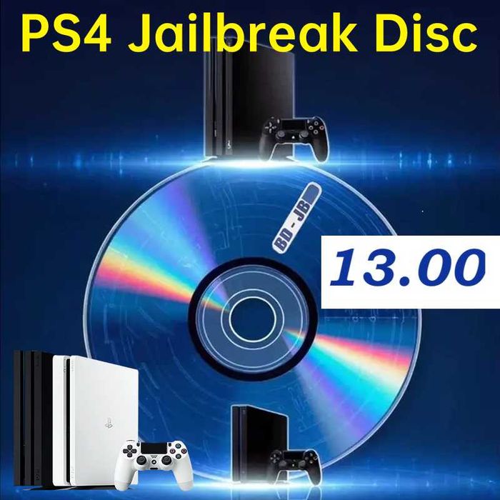 Disc Modare PS4 Jailbreak (Lapse v1.2 AIO/ GoldHEN_AUTO-LOADER_Deluxe)