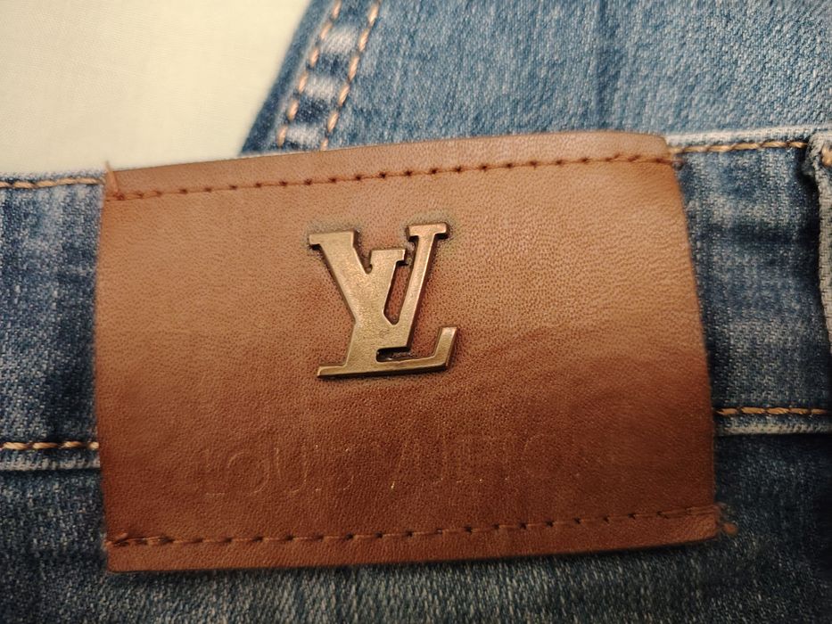 Нови къси дамски дънки 3/4-ти Louis Vuitton
