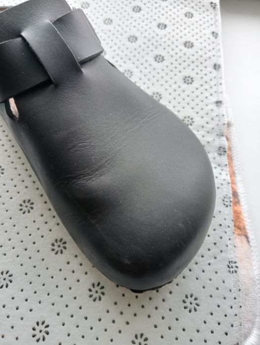 Мужские кожаные сабо