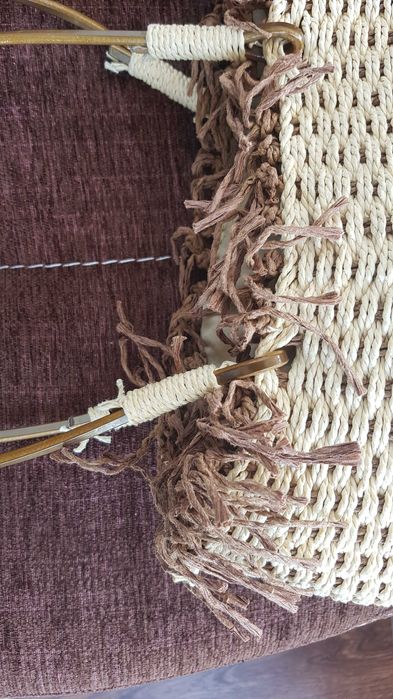 Плетена дамска чанта