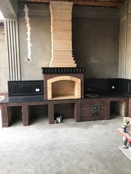 Барбекю, Летние кухни, Водопады.