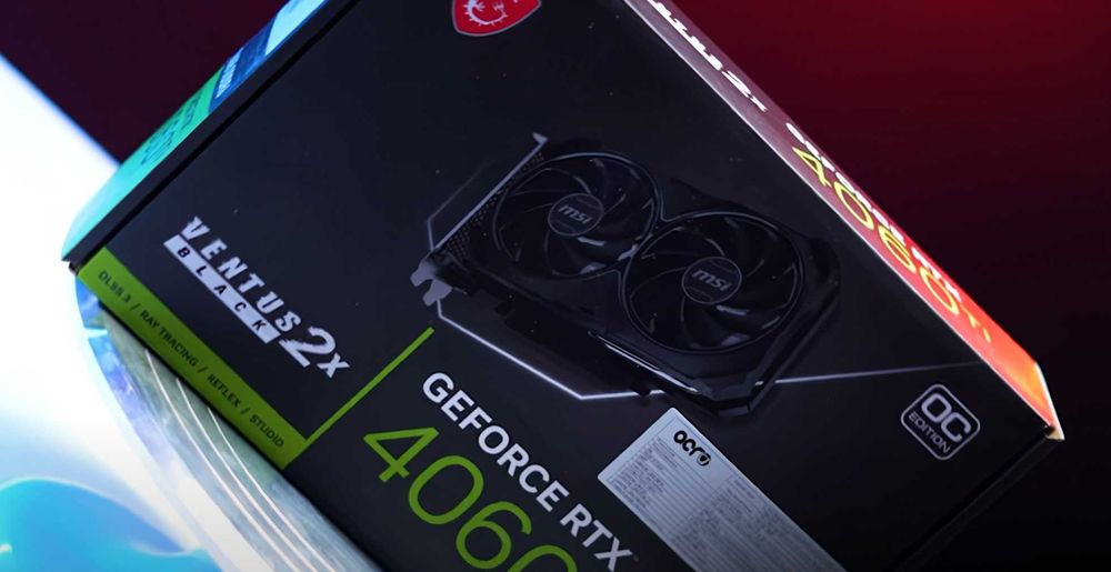 Msi RTX 4060 Ti Ventus 2x Black oc 16 Gb