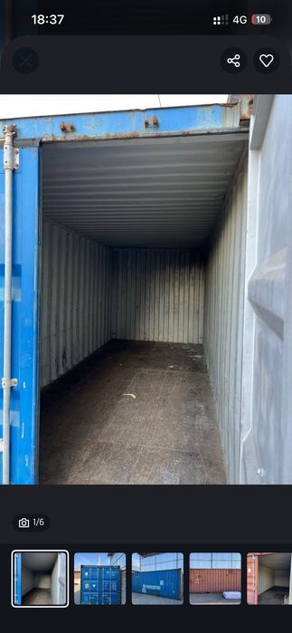 Продам контейнер 20 то 40тонник