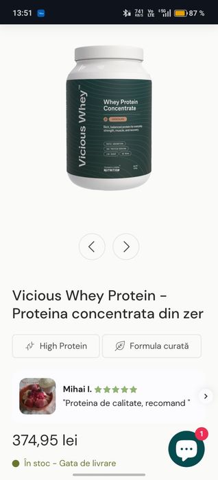 Proteina Transilvanian Nutrition