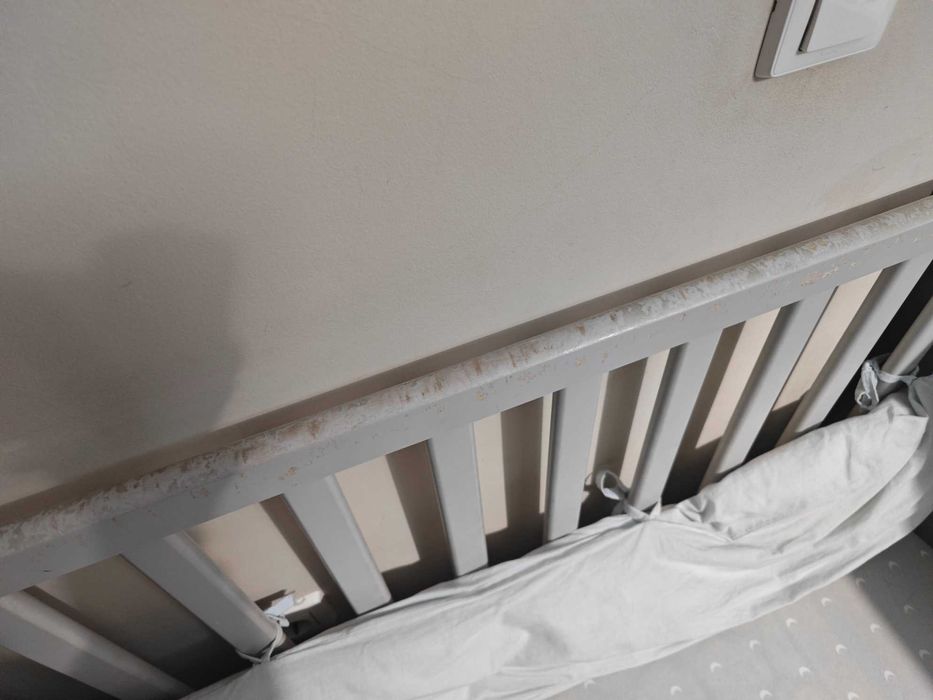 Ikea SUNDVIK бебешко креватче, 60x120 см + екстри