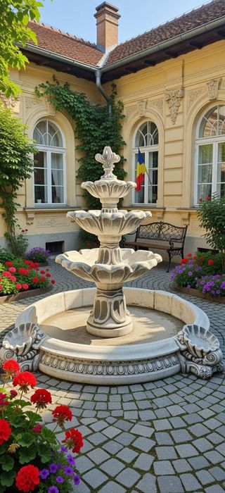 Fântână arteziana/Statui/jardiniere /vaze de flori