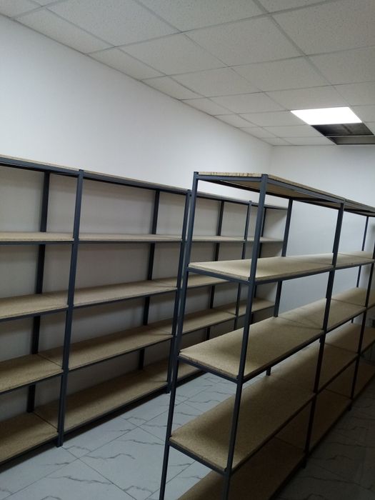 Стеллажи металлические