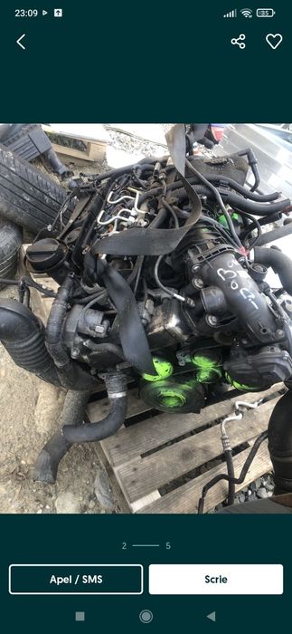 Electromotor, alternator, compresor,injectoare ,turbina n47d20c