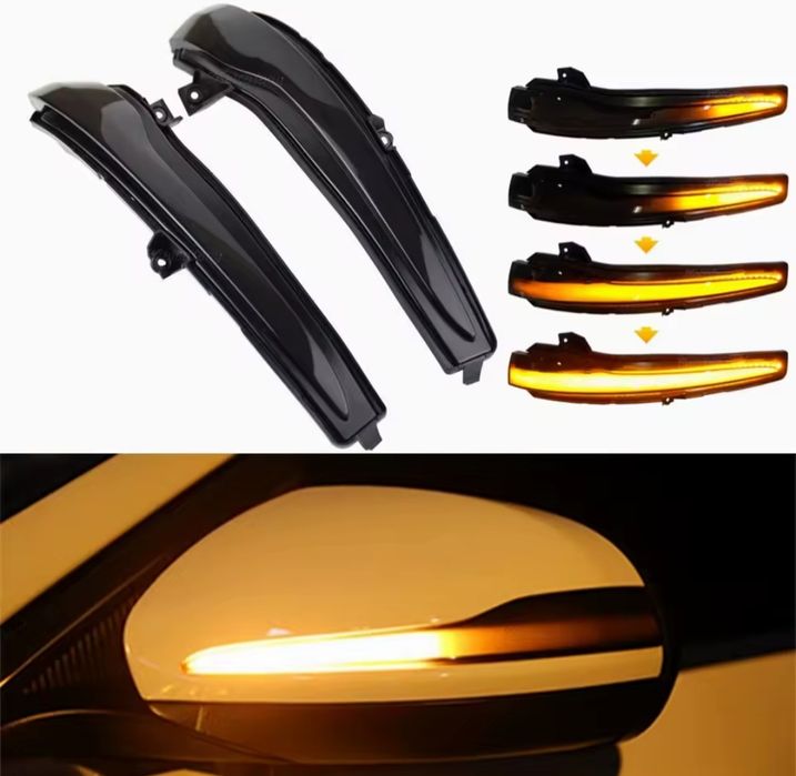 НОВИ Динамични/Плаващи Led Мигачи за Mercedes W222 W205 W213 W293 W463