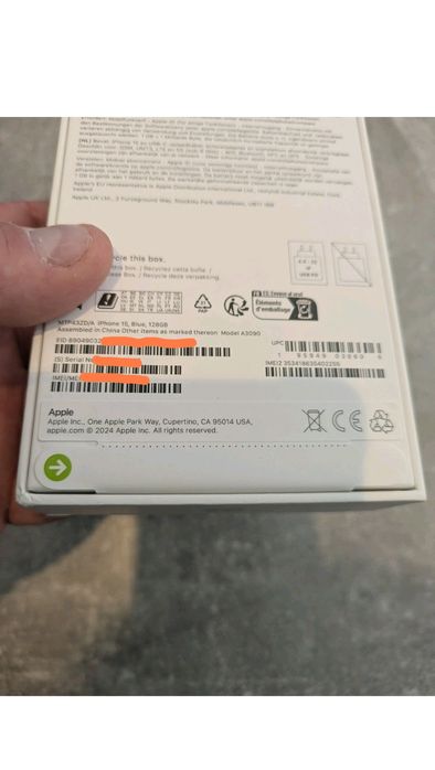 Чисто нов Iphone 15 128GB, Неразпечатан, с гаранция
