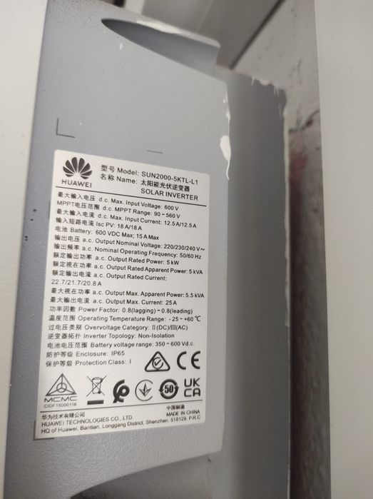 Invertor  huawei 5 kw