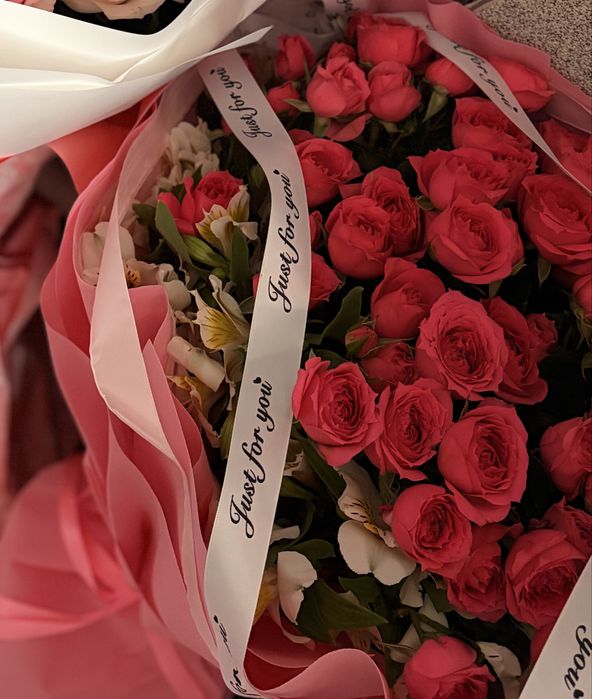 Шарик и цветы 10000