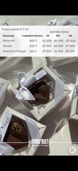 Банбоньерка шоколад