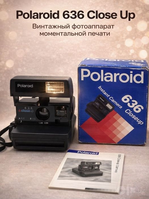 Камера polaroid 636 closeup