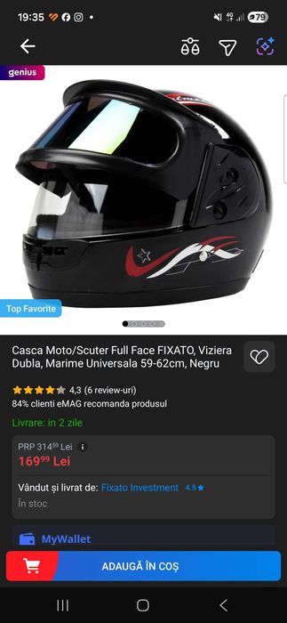 Cască trotinetă/motocicletă