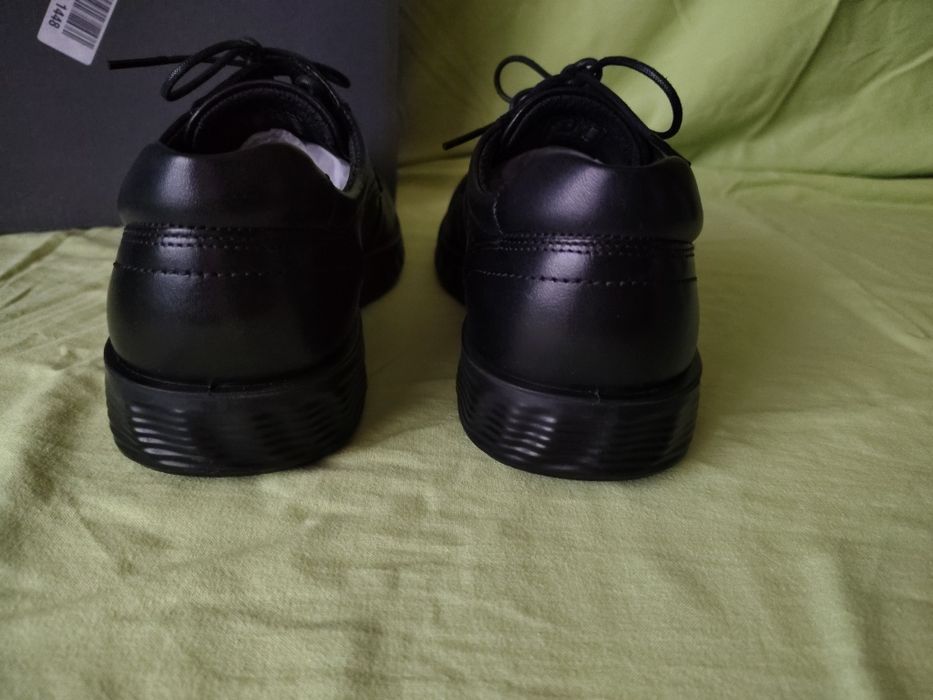 Pantofi noi de piele negri mărimea 38