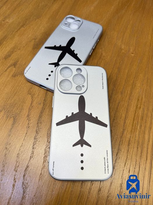 Чехол с рисунком самолёт для Айфона