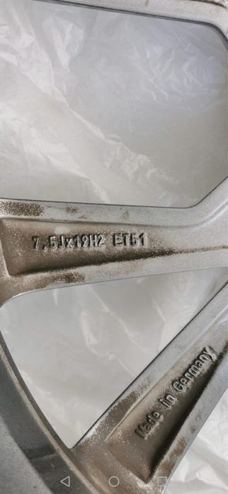 Jante 19 Skoda Octavia VRS Diamond Cut culoare antracit