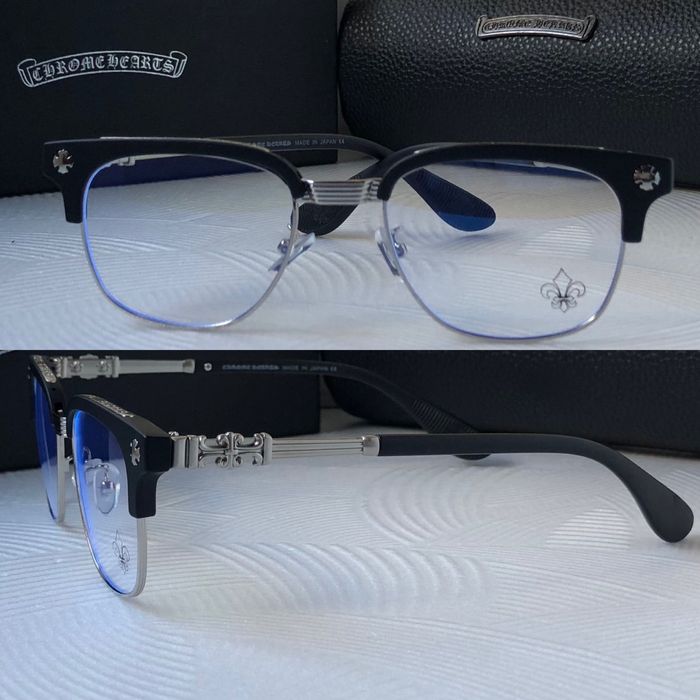 Очила за компютър Диоптрични рамки прозрачни слънчеви chrome hearts