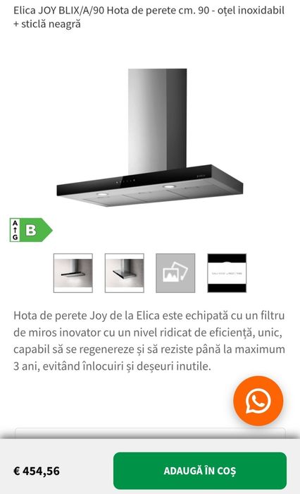 Hote Elica cu garanție